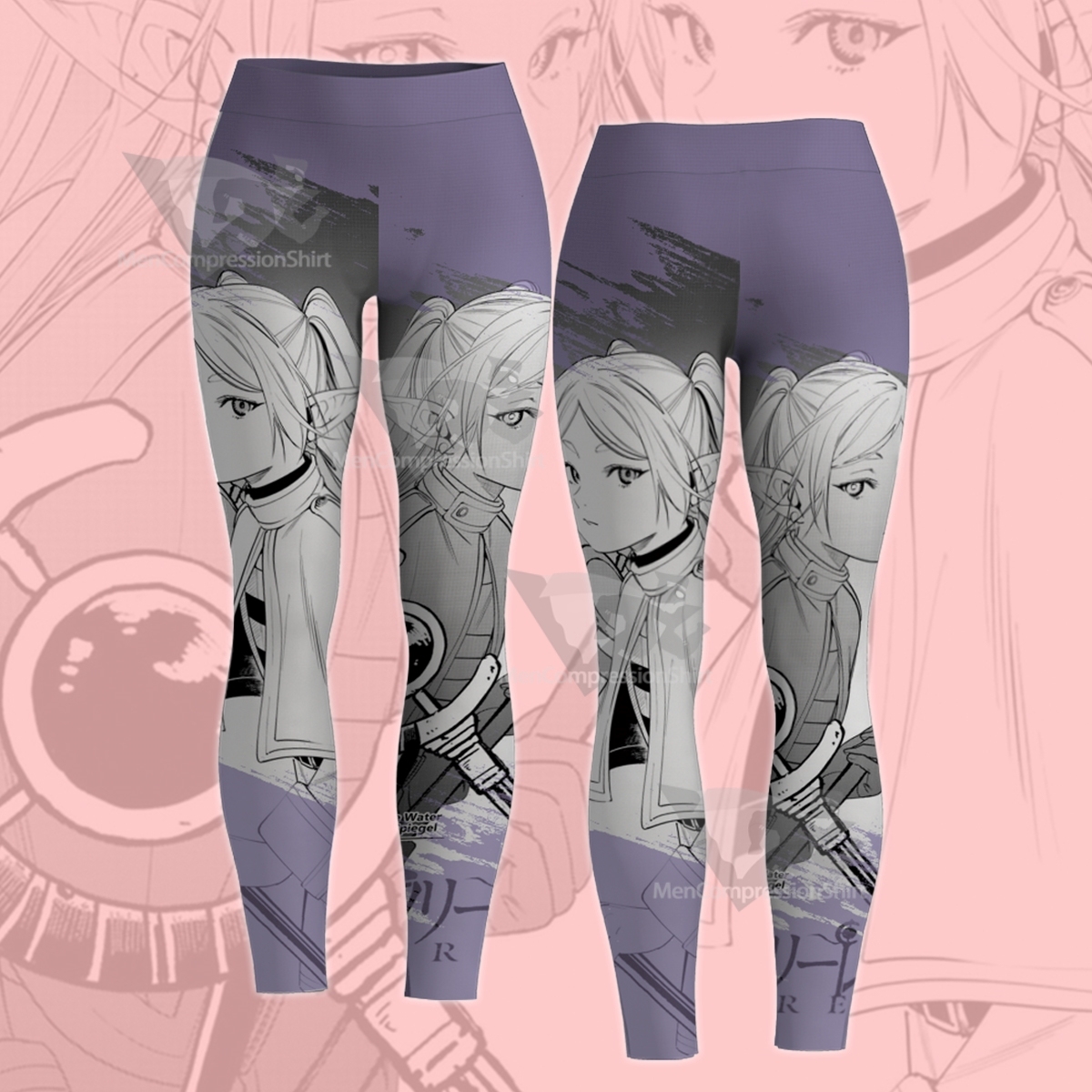 Frieren At The Funeral True And False Women Compression Legging-MensCompressionShirt