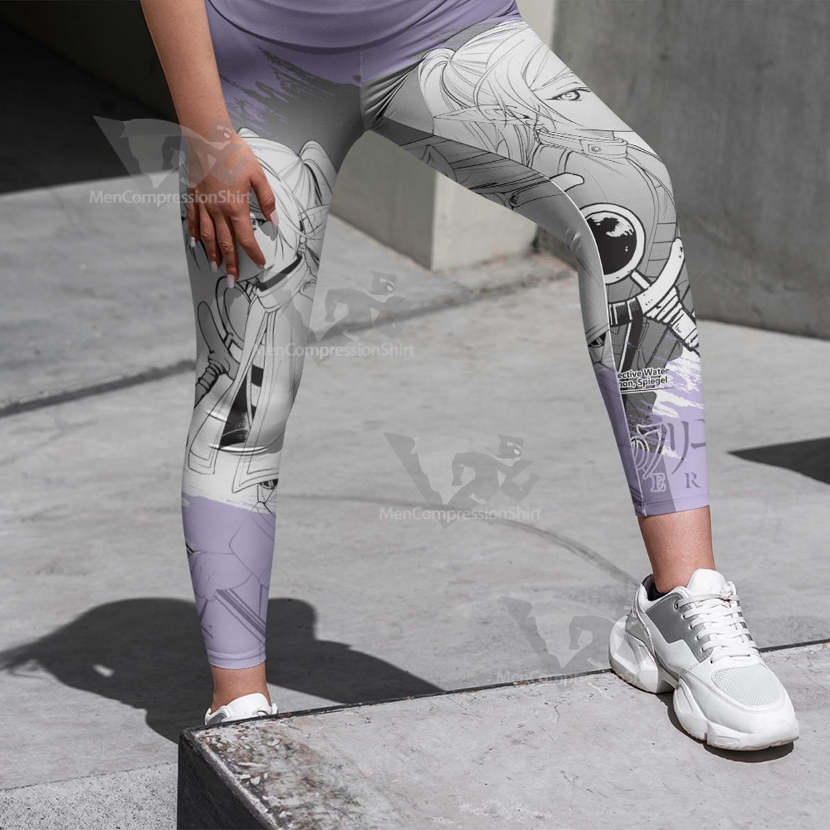 Frieren At The Funeral True And False Women Compression Legging-MensCompressionShirt