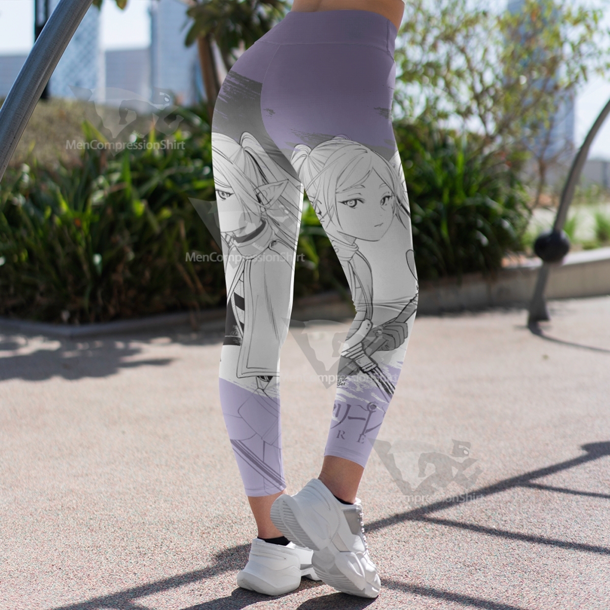 Frieren At The Funeral True And False Women Compression Legging-MensCompressionShirt