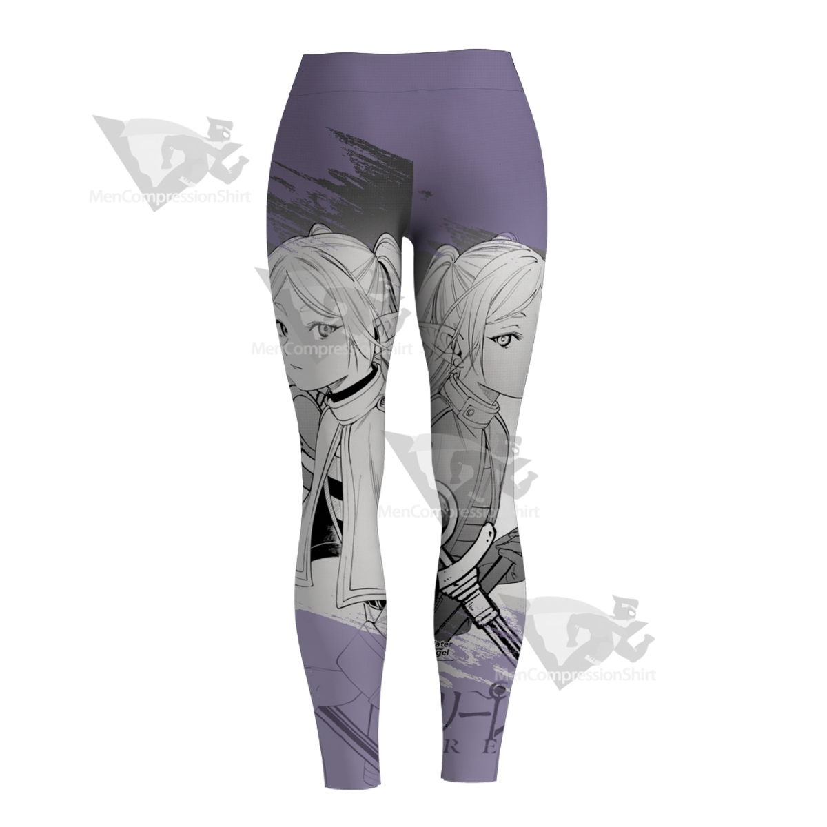 Frieren At The Funeral True And False Women Compression Legging-MensCompressionShirt