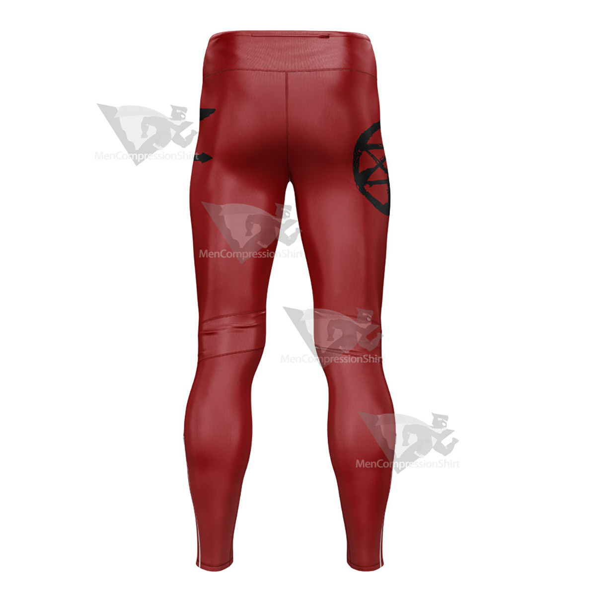 Fullmetal Alchemist Black Magic Circle Mens Compression Legging