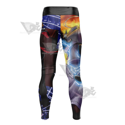 Fullmetal Alchemist Blue Mens Compression Legging