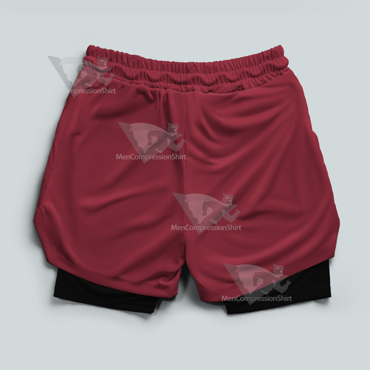 Fullmetal Alchemist Elric Edward Red Men Compression Gym Short