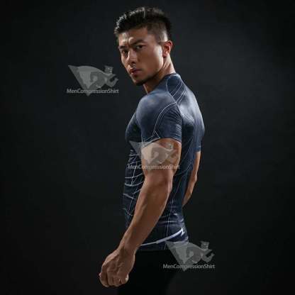 Garrick Short Sleeve Compression Shirt For Men