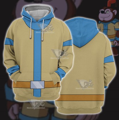 Generator Rex Bobo Haha Yellow Cosplay Hoodie