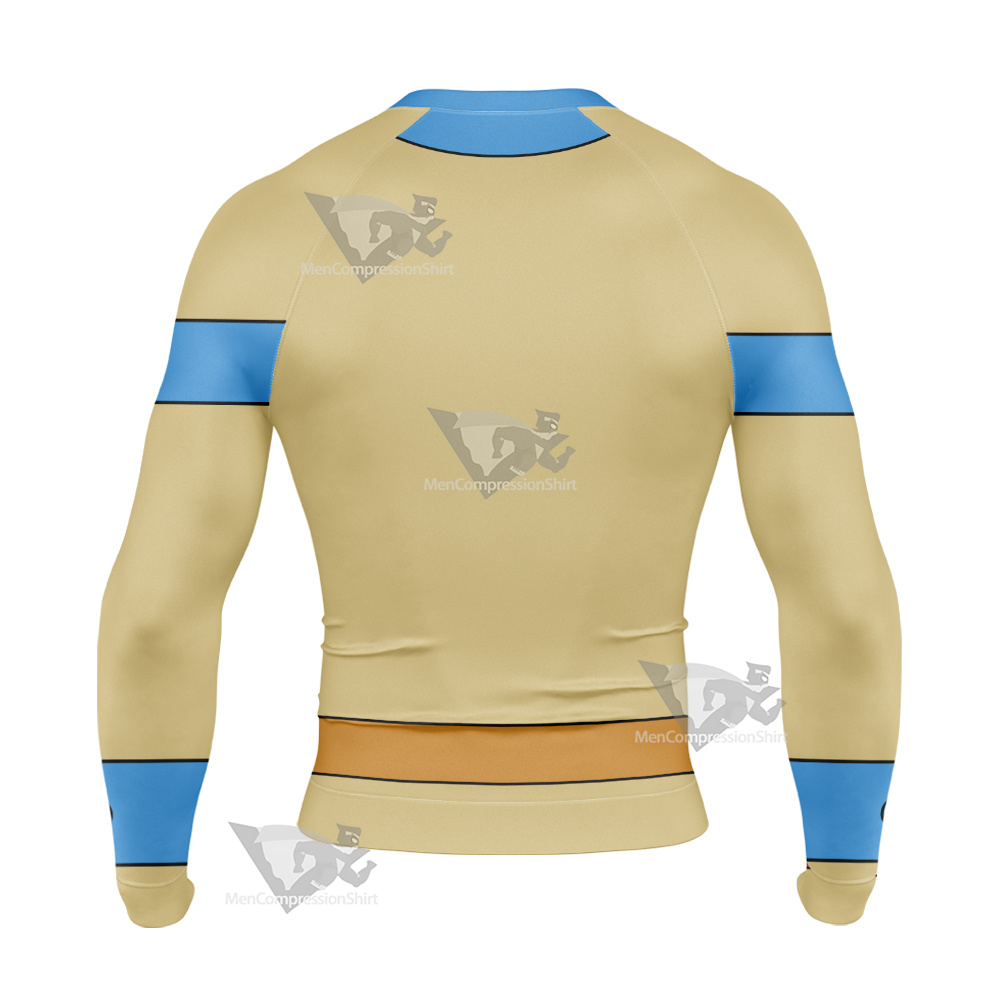 Generator Rex Bobo Haha Yellow Cosplay Long Sleeve Compression Shirt
