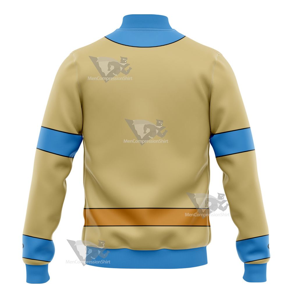 Generator Rex Bobo Haha Yellow Cosplay Varsity Jacket