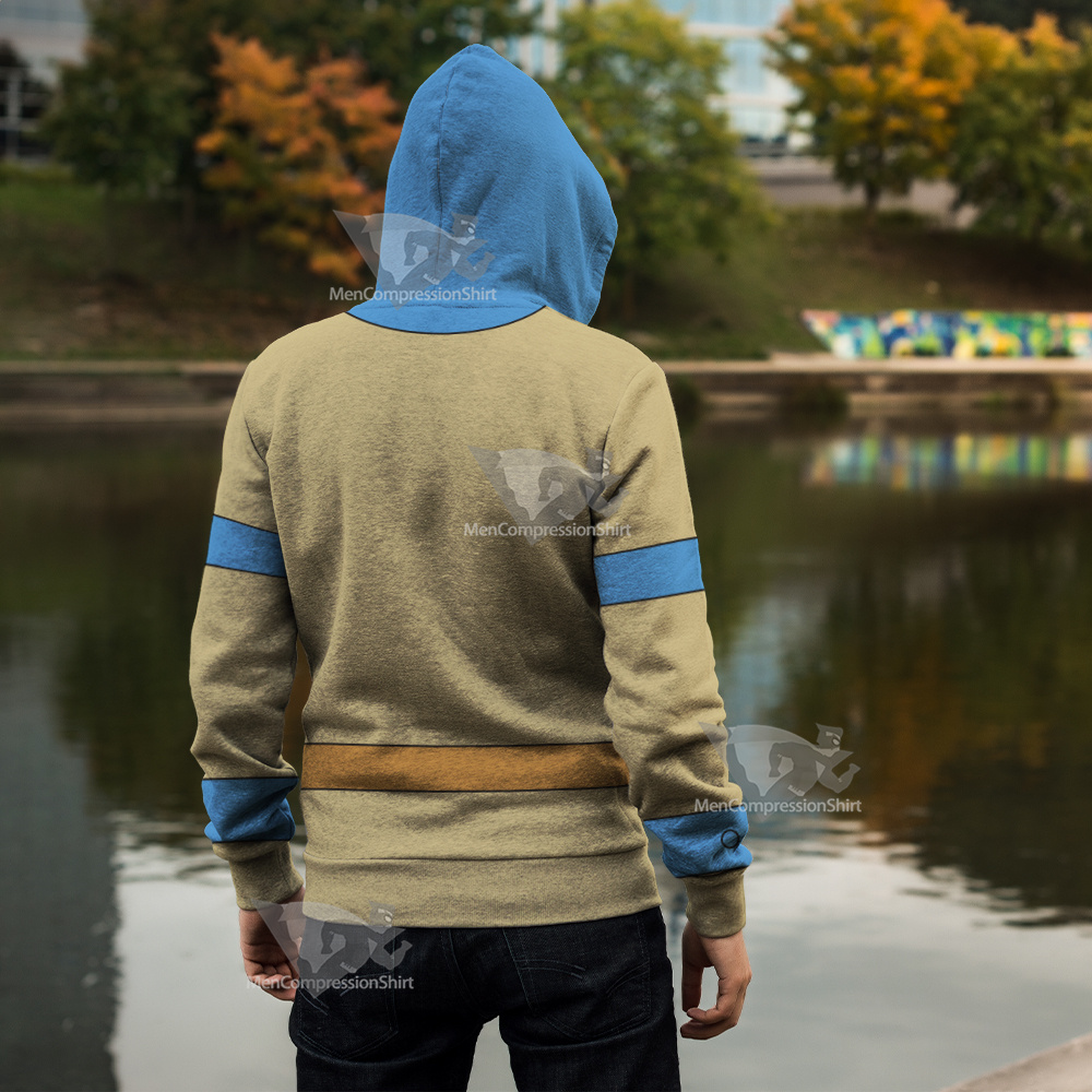 Generator Rex Bobo Haha Yellow Cosplay Zip Up Hoodie