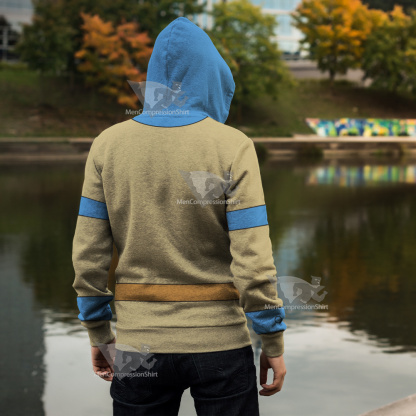 Generator Rex Bobo Haha Yellow Cosplay Zip Up Hoodie