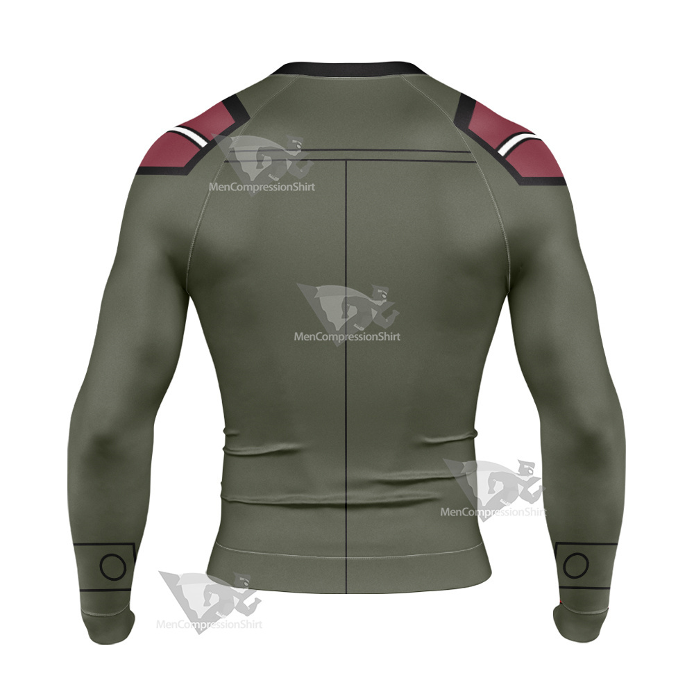 Generator Rex Noah Green Cosplay Long Sleeve Compression Shirt