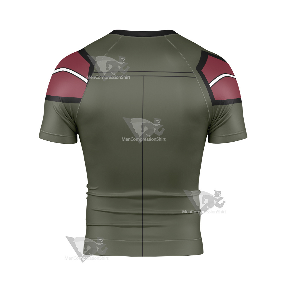 Generator Rex Noah Green Cosplay Short Sleeve Compression Shirt