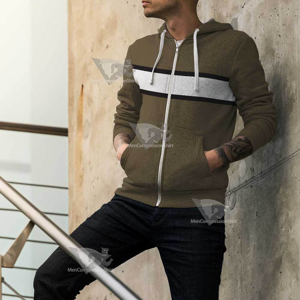 Generator Rex Noah White Line Cosplay Zip Up Hoodie