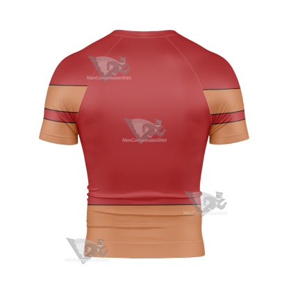 Generator Rex Orange Cosplay Short Sleeve Compression Shirt