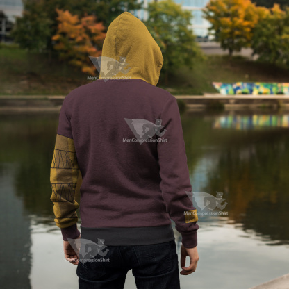 Generator Rex Van Kleiss Gold Cosplay Zip Up Hoodie