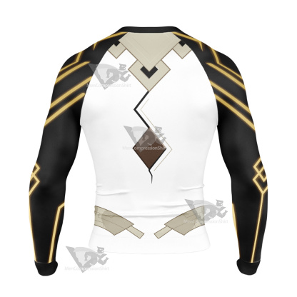 Genshin Zhongli Archon Long Sleeve Compression Shirt