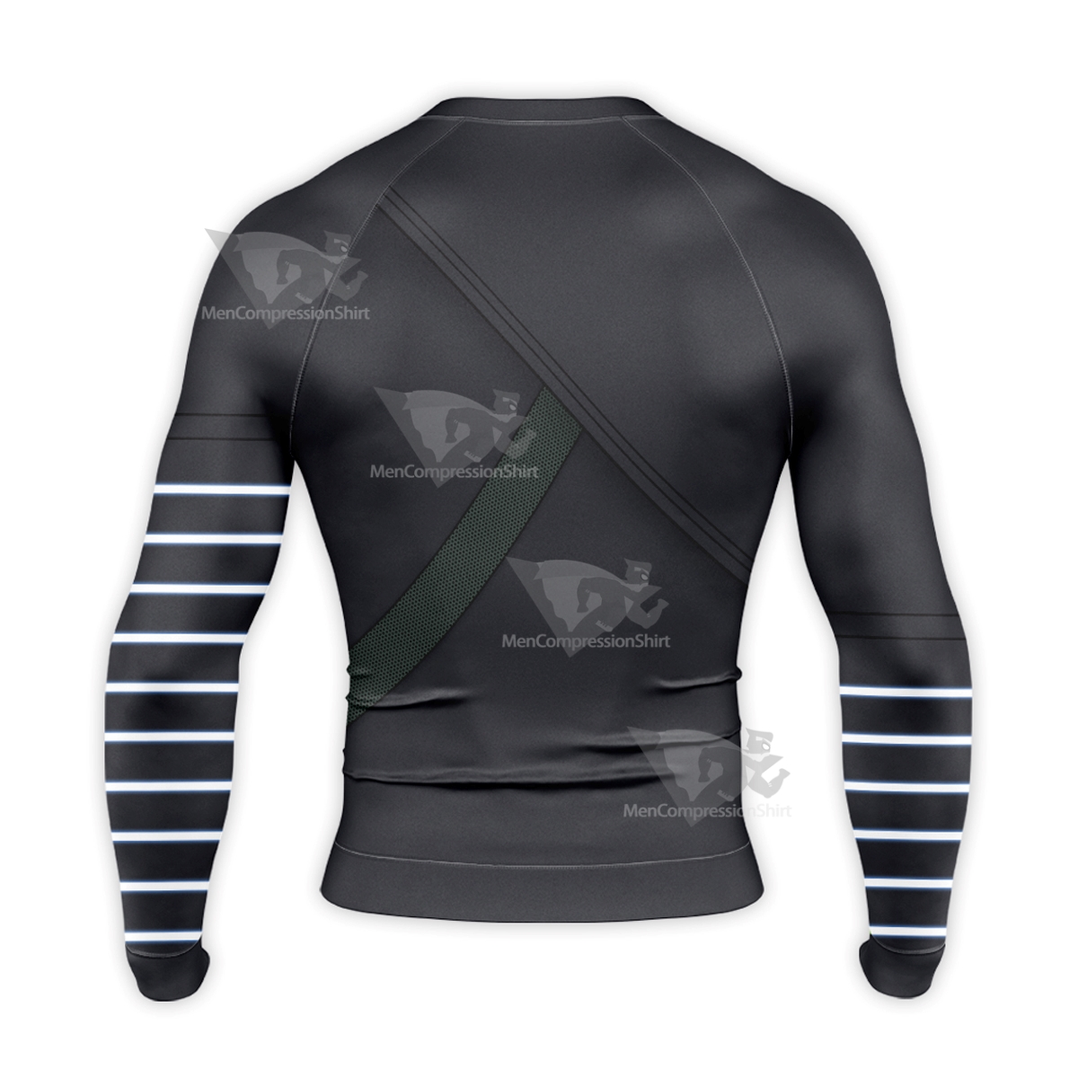 Ghostwire Tokyo Hannya Long Sleeve Compression Shirt