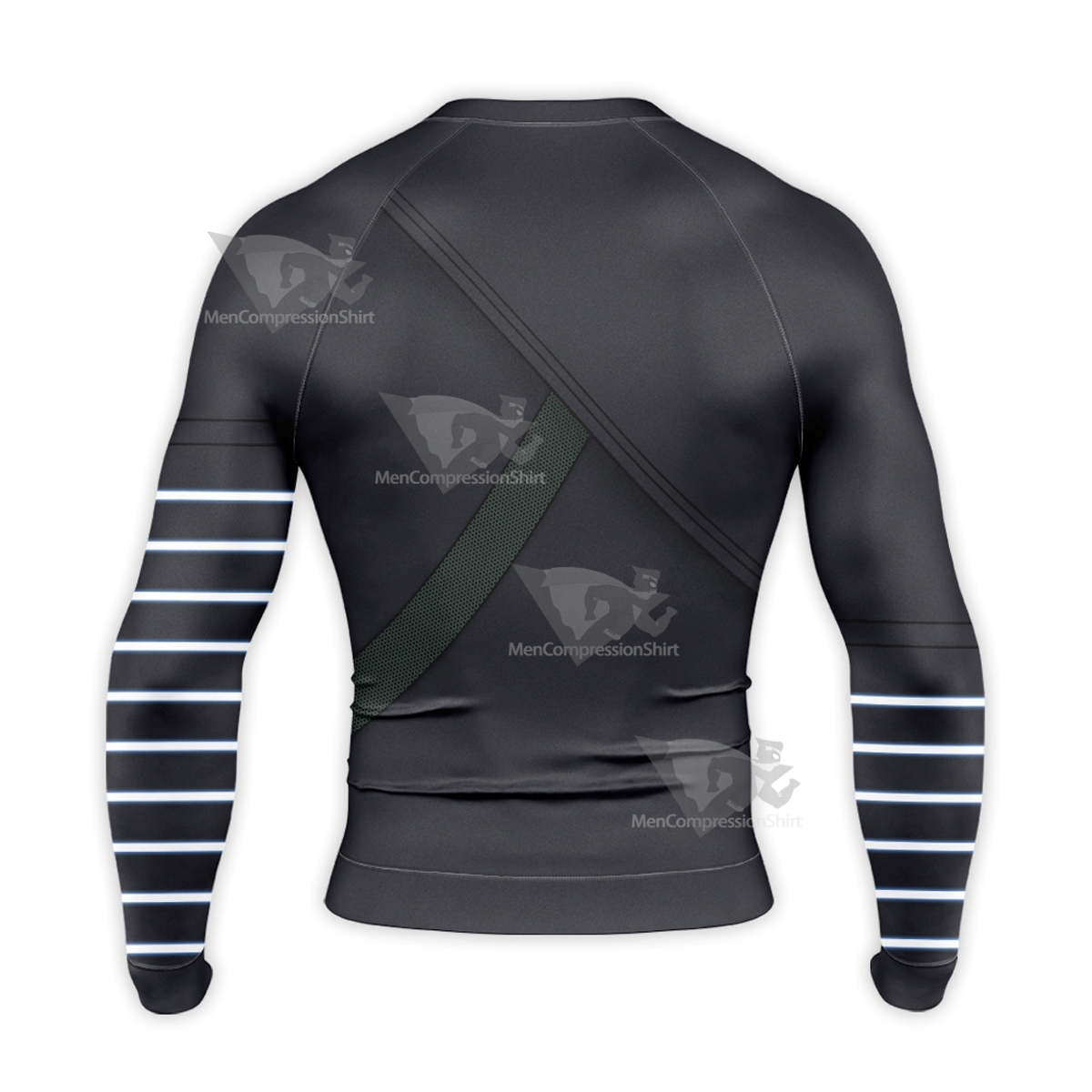 Ghostwire Tokyo Hannya Long Sleeve Compression Shirt