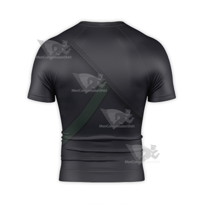 Ghostwire Tokyo Hannya Short Sleeve Compression Shirt