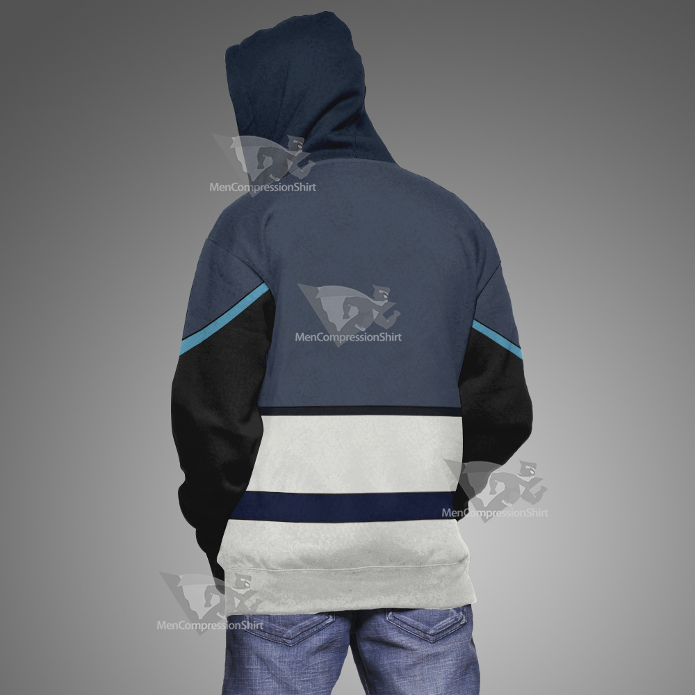 Glitch Techs Miko Kubota Blue Cosplay Hoodie