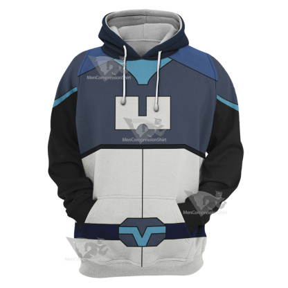Glitch Techs Miko Kubota Blue Cosplay Hoodie