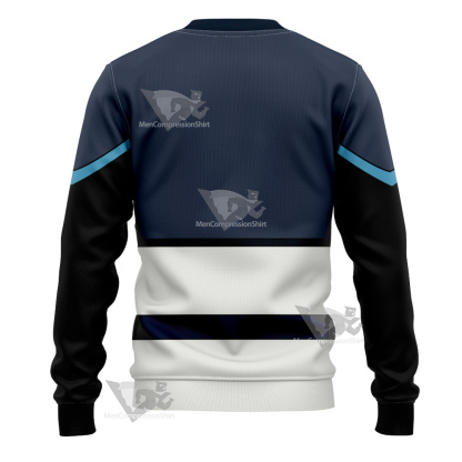 Glitch Techs Miko Kubota Blue Cosplay Sweatshirt