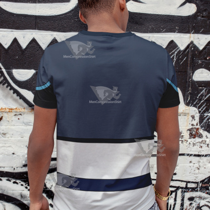 Glitch Techs Miko Kubota Blue Cosplay T-Shirt