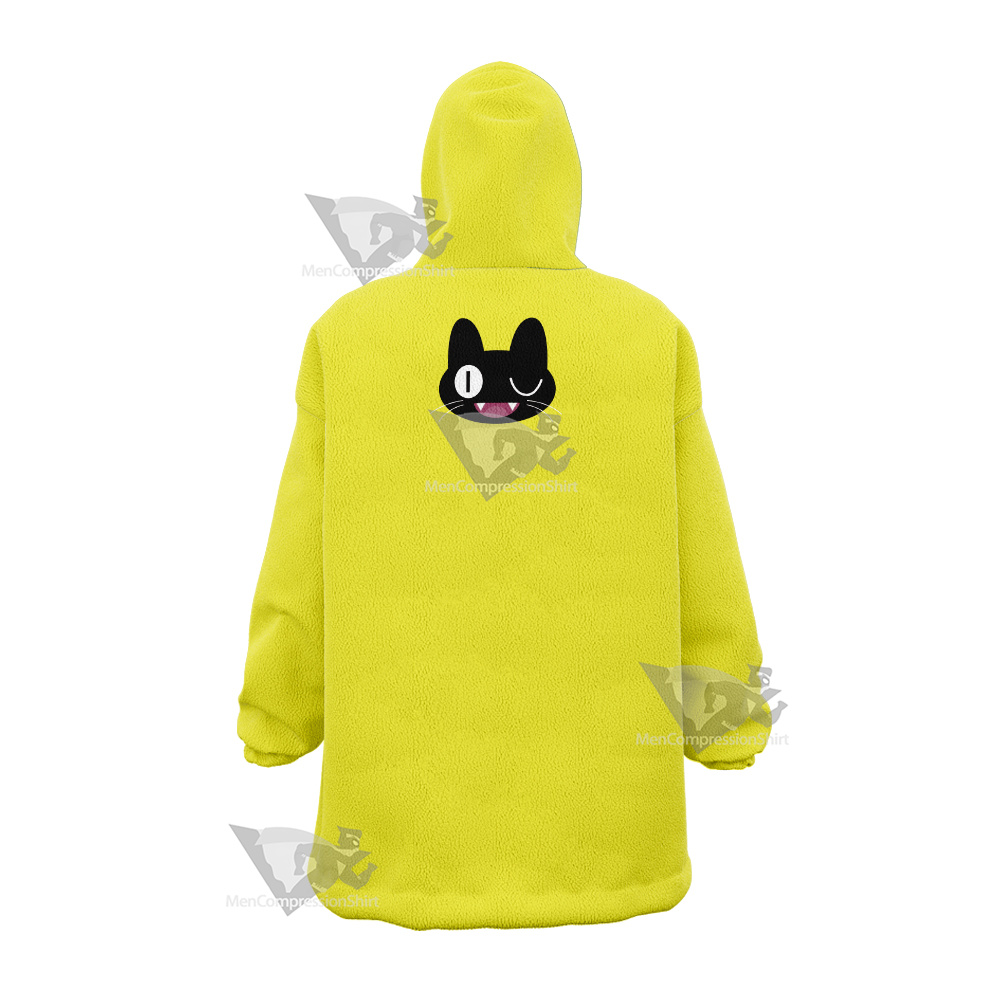 Glitch Techs Miko Kubota Cat Cosplay Snug Oversized Blanket Hoodie