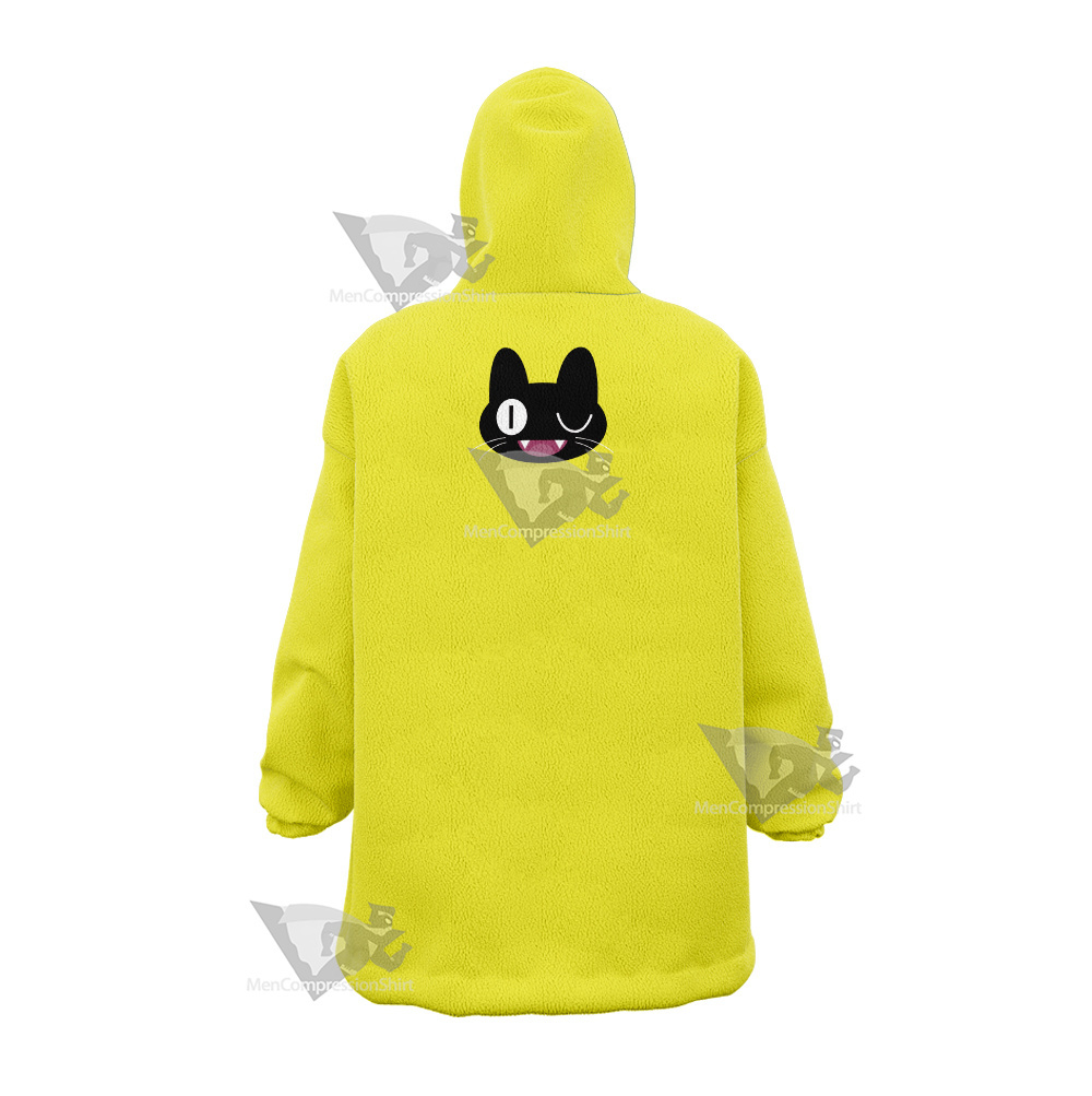 Glitch Techs Miko Kubota Cat Cosplay Snug Oversized Blanket Hoodie