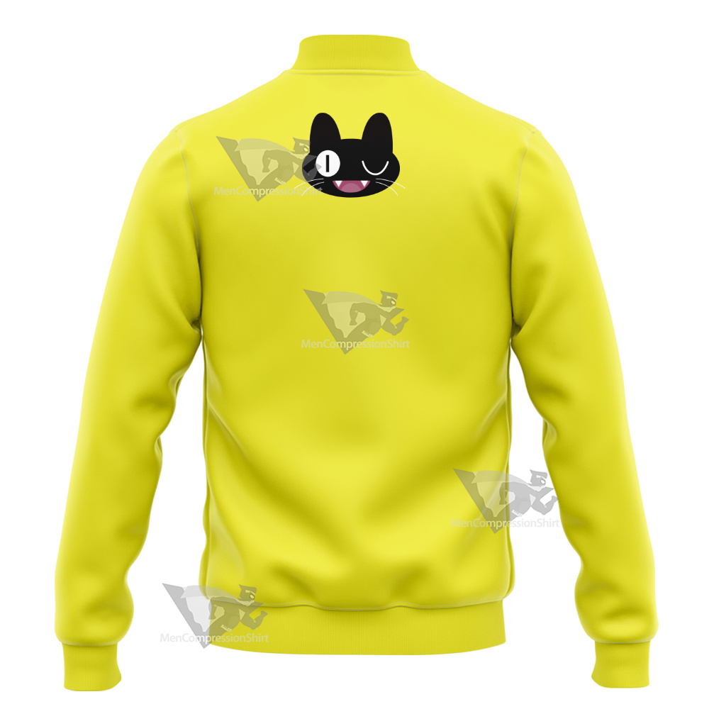 Glitch Techs Miko Kubota Cat Cosplay Varsity Jacket