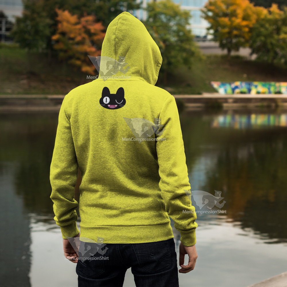 Glitch Techs Miko Kubota Cat Cosplay Zip Up Hoodie
