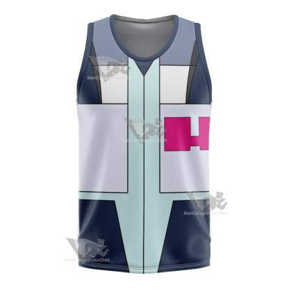 Glitch Techs Mitch Williams Blue Cosplay Basketball Jersey