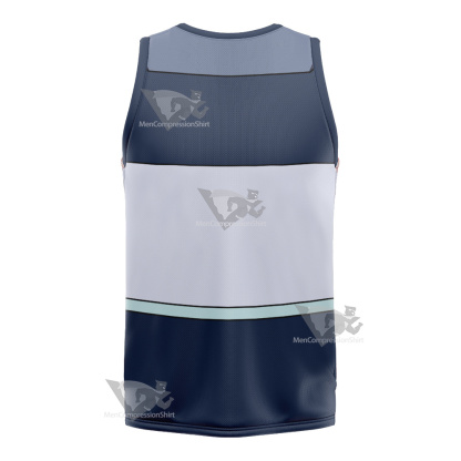 Glitch Techs Mitch Williams Blue Cosplay Basketball Jersey