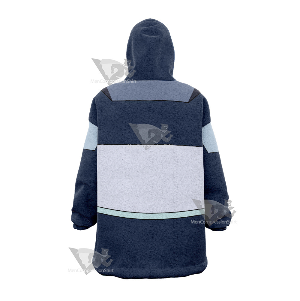 Glitch Techs Mitch Williams Blue Cosplay Snug Oversized Blanket Hoodie
