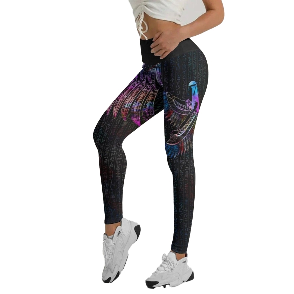 Goddess Of Motherly Love Aset Women Compression Legging