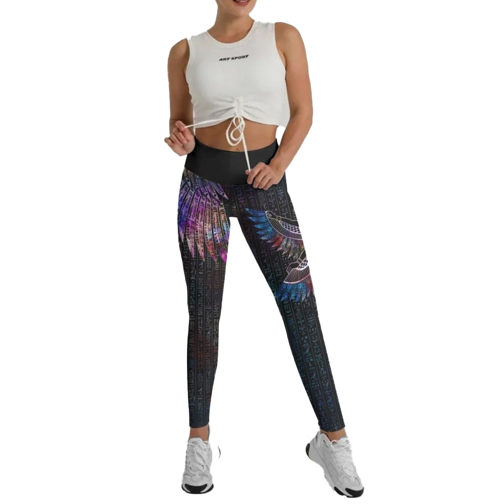 Goddess Of Motherly Love Aset Women Compression Legging