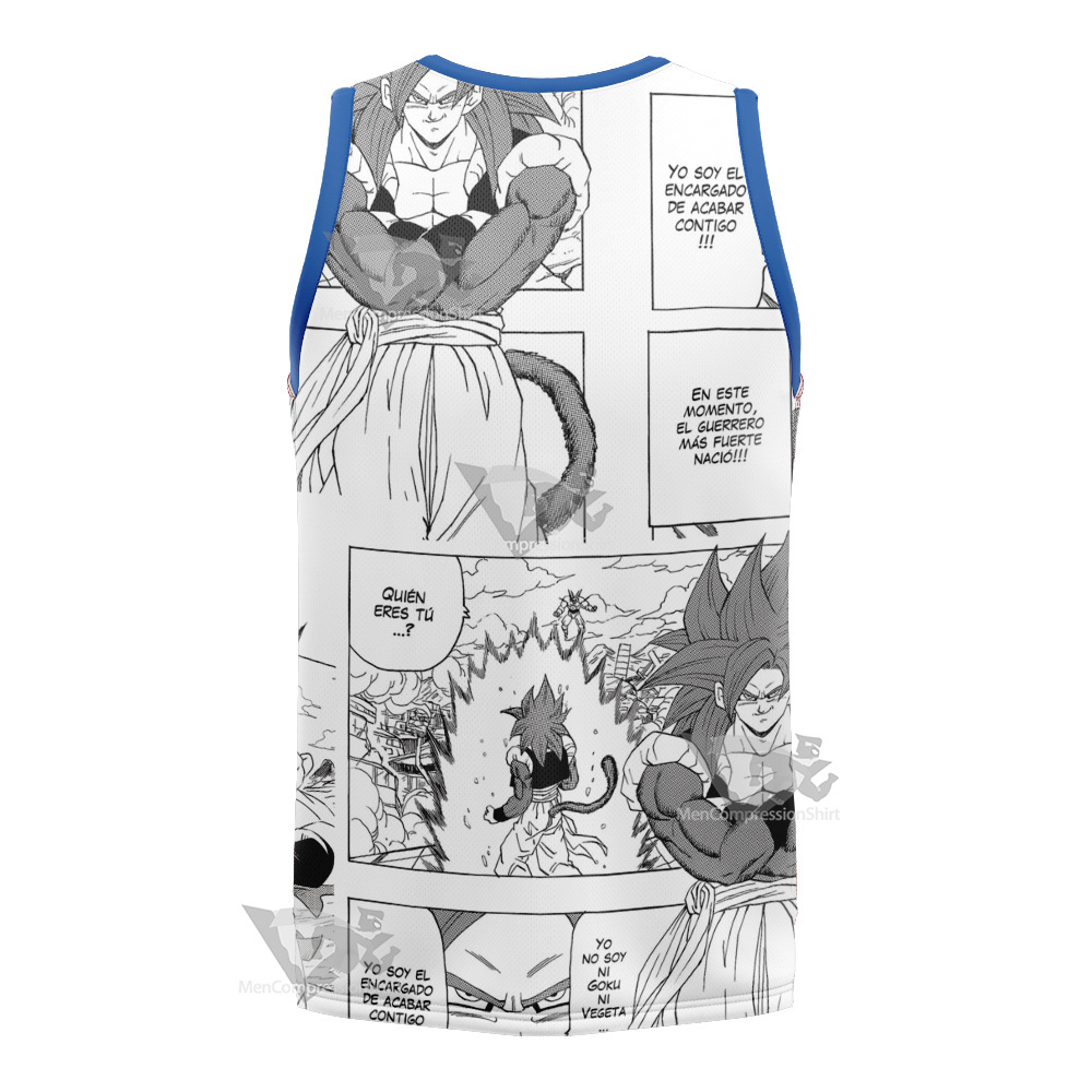 Gogeta Dragon Ball Basketball Jersey