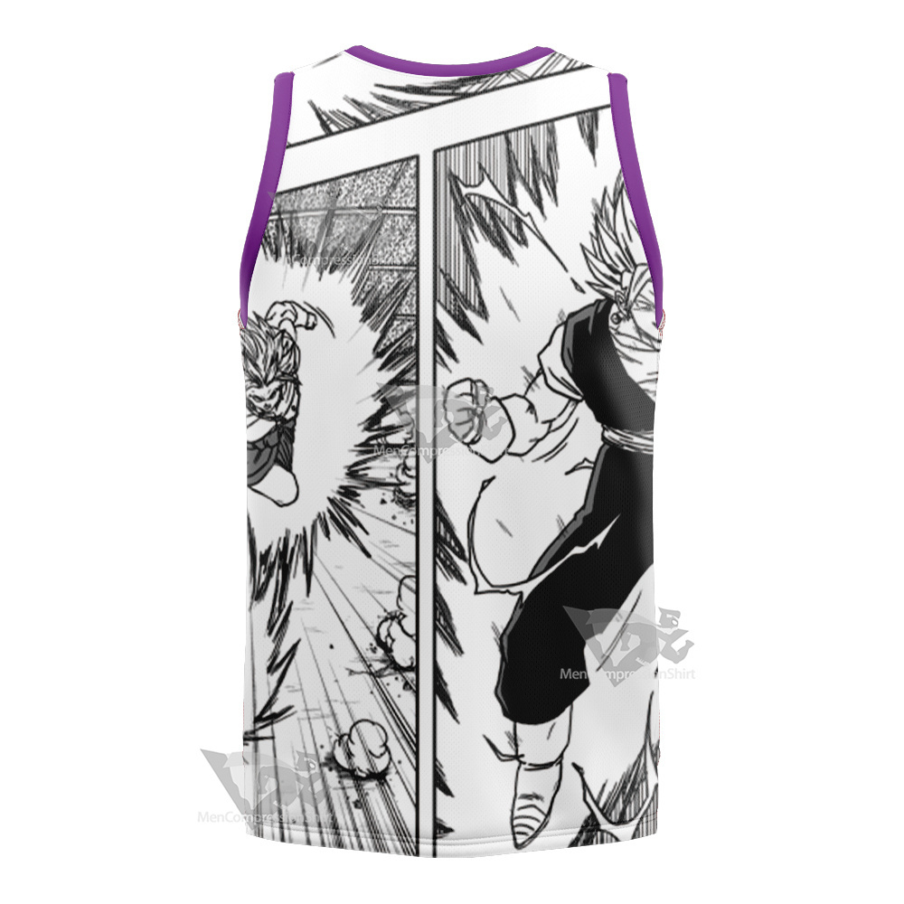 Gohan Super Saiyan Dragon Ball Basketball Jersey