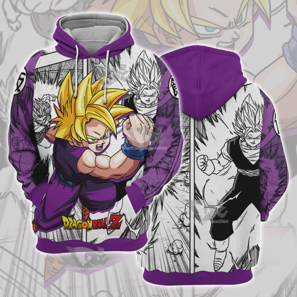 Gohan Super Saiyan Dragon Ball Cosplay Hoodie