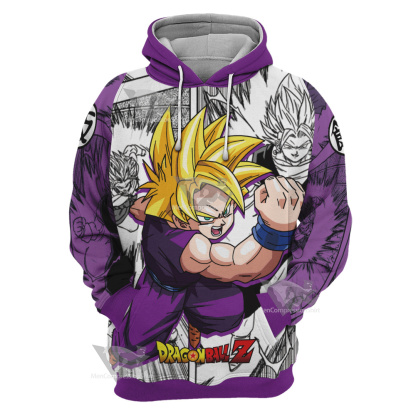 Gohan Super Saiyan Dragon Ball Cosplay Hoodie
