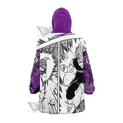 Gohan Super Saiyan Dragon Ball Snug Oversized Blanket Hoodie