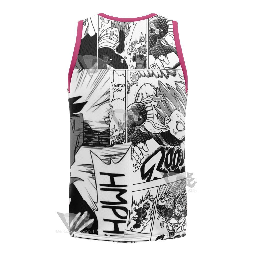 Goku Black Rose Dragon Ball Basketball Jersey