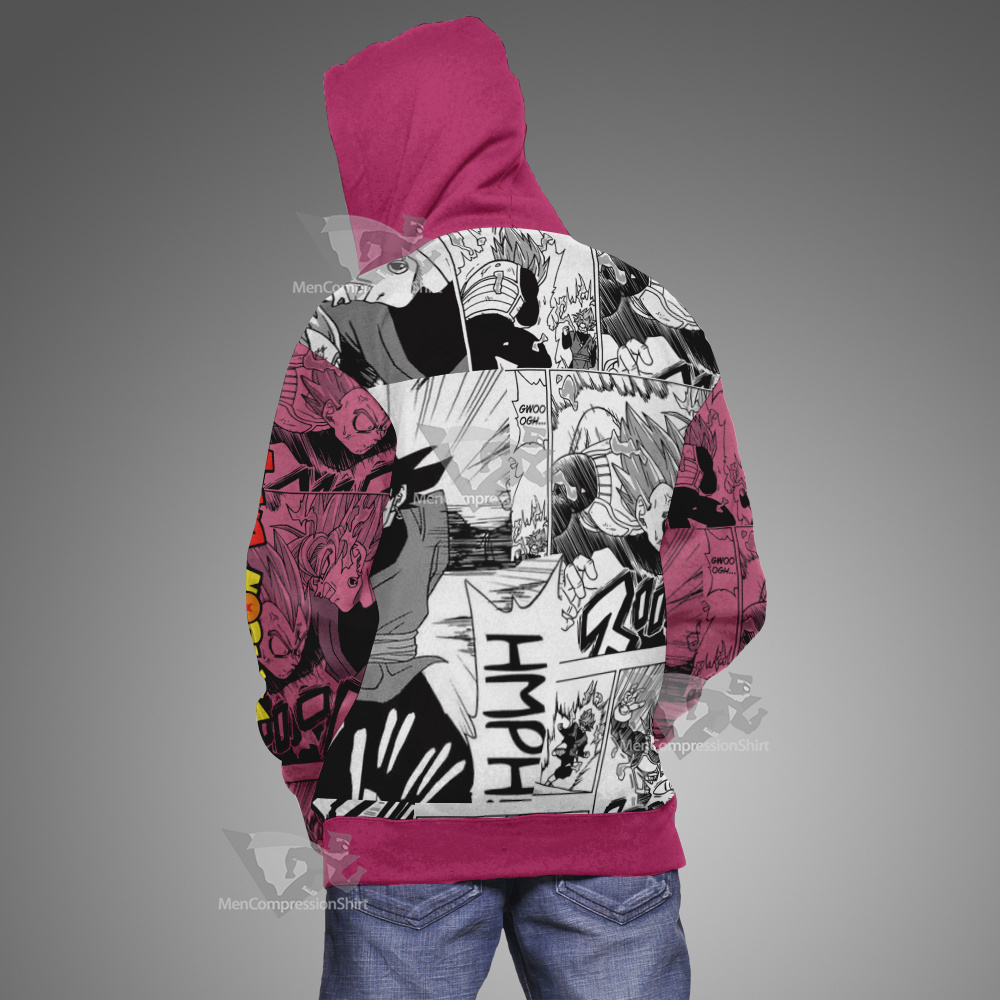Goku Black Rose Dragon Ball Cosplay Hoodie