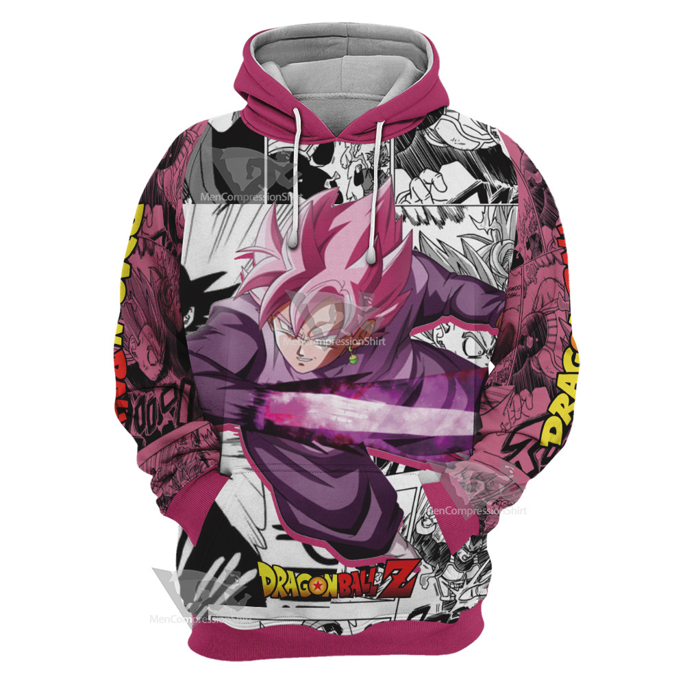 Goku Black Rose Dragon Ball Cosplay Hoodie