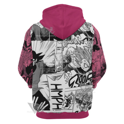 Goku Black Rose Dragon Ball Cosplay Hoodie