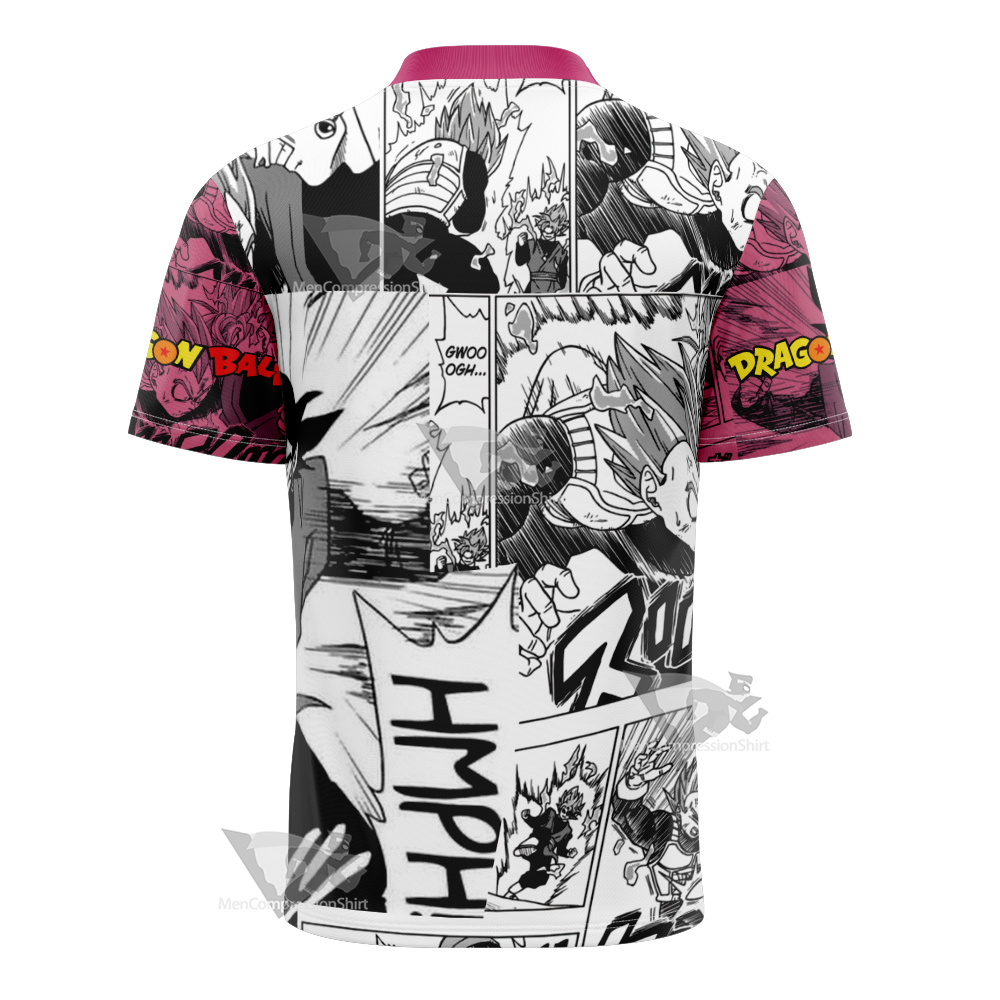 Goku Black Rose Dragon Ball Football Jersey