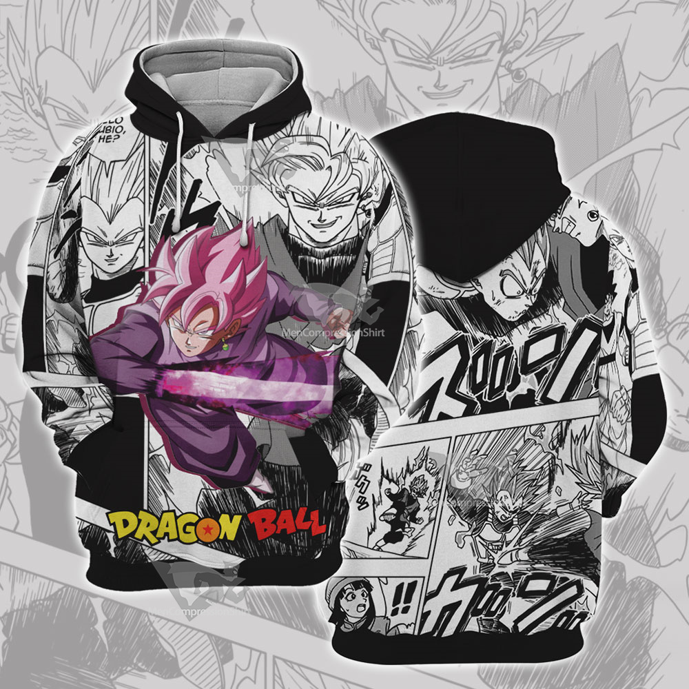 Goku Black Rose Dragon Ball Hoodie