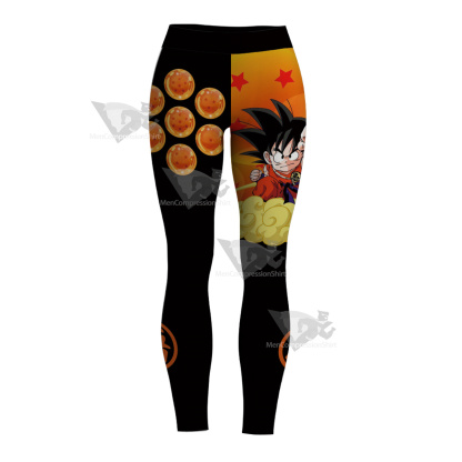 Goku Gohan Dragon Ball Black Women Leggings