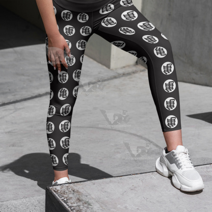 Goku Logo Black Women Leggings
