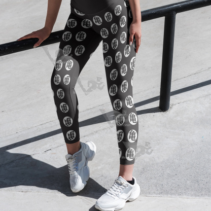Goku Logo Black Women Leggings