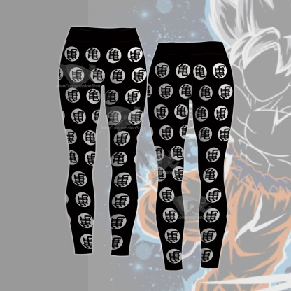 Goku Logo Black Women Leggings